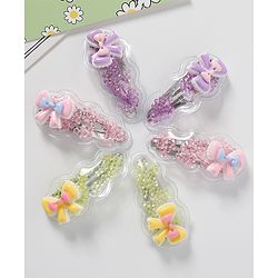 Babyhug Free Size Snap Clips Pack of 6 - Multicolor
