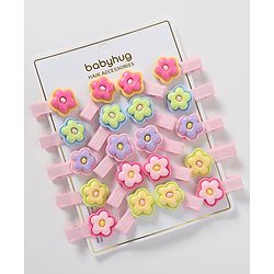Babyhug Free Size Hair Pins & Clips Pack of 20 - Multicolor