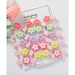 Babyhug Free Size Hair Pins & Clips Pack of 20 - Multicolor