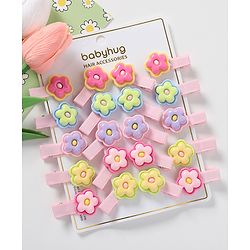 Babyhug Free Size Hair Pins & Clips Pack of 20 - Multicolor