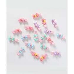 Babyhug Free Size Hair Pins & Clips Pack of 20 - Multicolor