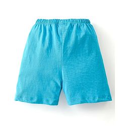 Babyhug Cotton Knit Shorts With Lion Print Pack of 3 - Multicolour