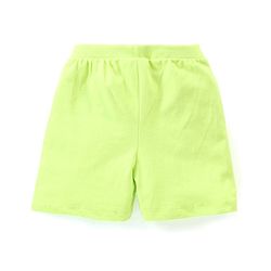 Babyhug Cotton Knit Stripes & Tropical Printed Shorts Pack of 3 - Multicolour