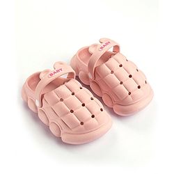 Cute Walk by Babyhug Clogs With Ear Applique - White