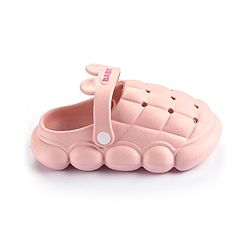 Cute Walk by Babyhug Clogs With Ear Applique - White