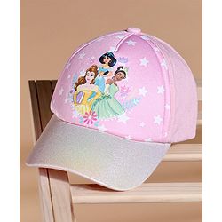 Babyhug Disney Princess Summer Cap - Pink
