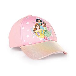 Babyhug Disney Princess Summer Cap - Pink