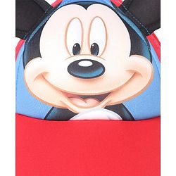 Babyhug Disney Mickey Mouse Summer Cap - Red