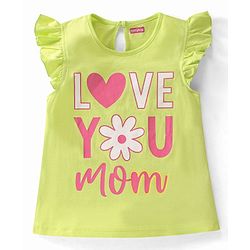 Babyhug Cotton Knit Sleeveless Top with Frill Detailing Polka Dot Graphic Pack of 3 - Pink Blue & Green