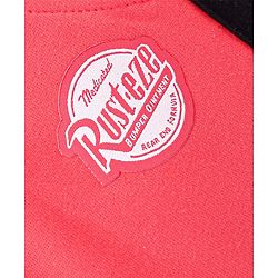 Babyhug Disney Cotton Shorts With Pixar Cars Graphics - Red