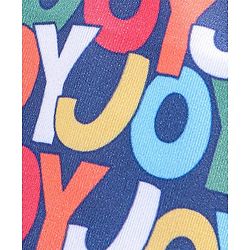Babyhug Text Print Swimming Trunk - Multicolour