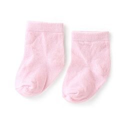 Cute Walk by Babyhug Anti Bacterial Cotton Ankle Length  Socks Pack of 3 Solid Colour -White Pink & Purple