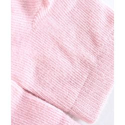 Cute Walk by Babyhug Anti Bacterial Cotton Ankle Length  Socks Pack of 3 Solid Colour -White Pink & Purple
