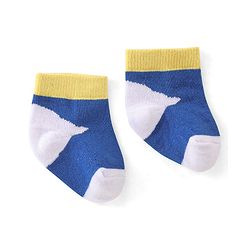 Cute Walk by Babyhug Anti Bacterial Ankle Length Socks Star Design Pack Of 3 - Multicolour