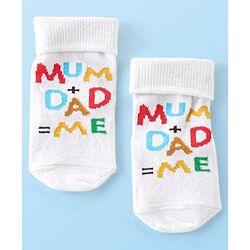 Cute Walk by Babyhug Non Terry Anti Bacterial Anti Skid Ankle Length Socks Striped & Star Design Pack Of 3- Multicolor