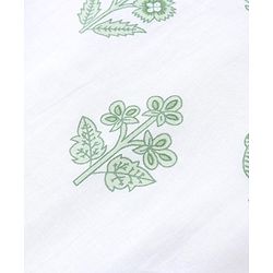 Babyhug  Cotton Woven Full Sleeves Floral Printed  Kurta Dhoti Set- White