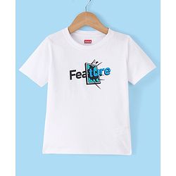 Babyhug Full Sleeves Party Wear Blazer with Graphic Printed T-Shirt - Mint Blue