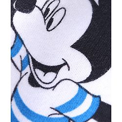 Babyhug Disney Interlock Cotton Knit Half Sleeves Rompers Star & Mickey Mouse Print Pack of 2 - Red & White