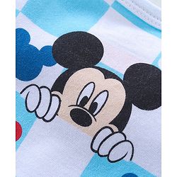 Babyhug Disney Interlock Knit Half Sleeves Jhablas With Mickey Mouse Pack of 3 - Multicolor
