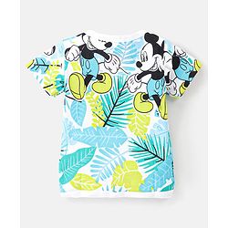 Babyhug Disney 100% Cotton Knit Half Sleeves Jhablas With Mickey Mouse Print Pack of 3 - Multicolour