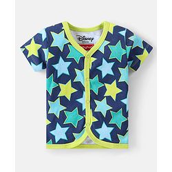 Babyhug Disney 100% Cotton Knit Half Sleeves Jhablas With Mickey Mouse Print Pack of 3 - Multicolour