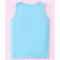 Babyhug Disney 100% Cotton Knit Sleeveless Star & Mickey Mouse Print Sando Pack of 3 - Multicolour