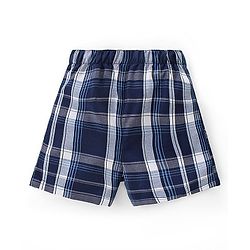 Babyhug Cotton Woven Regular Boxers Stars & Boats Print Pack of 3 - Blue Yellow & Red