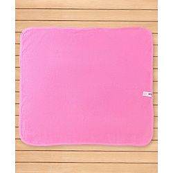 Babyhug Terry Knit Hooded Towel Set  Owl and Sparrow Patch Pack of 2 - Pink & Blue