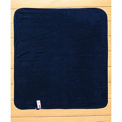 Babyhug Terry Towel Set Bow Print Pack of 2 L 76 x B 76 cm - Blue & White