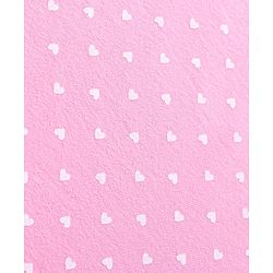 Babyhu Knit Terry Towel Polka Dot Print L 76.2 x B 76.2 cm - Pink