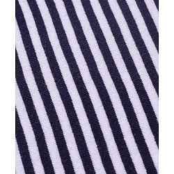 Babyhug Yarn Dyed Terry Striped Hooded Bath Towel L 76 x B 76 cm- Blue