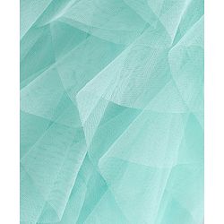 Babyhug Woven Sleeveless Party Wear Frilled Dress With Floral Applique - Mint Blue