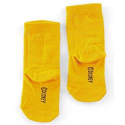 Cute Walk by Babyhug Cotton Disney Non Terry Anti-Bacterial Ankle Length Socks Winnie the Pooh Graphics Pack of 3- Multicolor