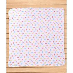 Babyhug Interlock Wrappers Pack of 3 L 76.2 x B 76.2 cm - Multicolour
