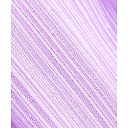 Babyhug Woven Sleeveless Party Gown with Bow Applique & Stripe Design-Lavender