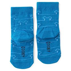 Cute Walk by Babyhug Disney Ankle Length Anti-Bacterial Mickey Mouse Graphics Socks Pack of 3 - Multicolour