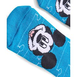 Cute Walk by Babyhug Disney Ankle Length Anti-Bacterial Mickey Mouse Graphics Socks Pack of 3 - Multicolour