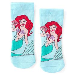 Cute Walk by Babyhug Disney Ankle Length Anti-Bacterial Princess Graphics Socks Pack of 3 - Multicolour