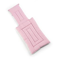 Babyhug 3 in 1 Baby Carry Nest Cum Sleeping Bag Little Princess Embroidery - Pink