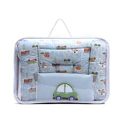 Babyhug 3 in 1 Baby Carry Nest Cum Sleeping Bag Little Princess Embroidery - Pink