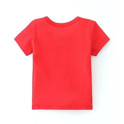 Babyhug 100% Cotton Knit Half Sleeves Front Open Vest Watermelon Print Pack of 3 - Multicolour