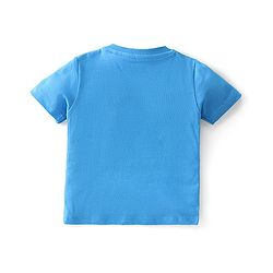 Babyhug Cotton Knit Half Sleeves T-Shirt Stripes & Tiger Graphics Pack of 3 - Multicolour