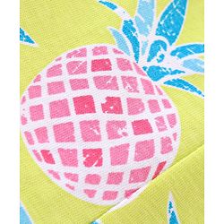 Babyhug Single Jersey Mid Thigh Length Shorts With Pineapple Print Pack of 2 - Multicolour