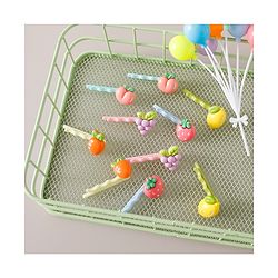 Babyhug Hair Pins And Clips Pack of 10 -Multicolor