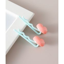 Babyhug Hair Pins And Clips Pack of 10 -Multicolor