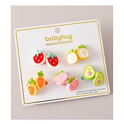 Babyhug Rubber Bands & Scrunchies Sets Pack of 10 -multicolor