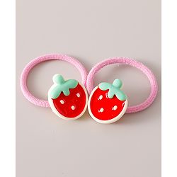 Babyhug Rubber Bands & Scrunchies Sets Pack of 10 -multicolor