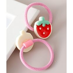 Babyhug Rubber Bands & Scrunchies Sets Pack of 10 -multicolor
