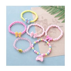 Babyhug Free Size  Bracelets & Bangles Pack of 6 - Multicolor