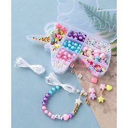 Babyhug DIY Jewellery Kit with Threads- Multicolor